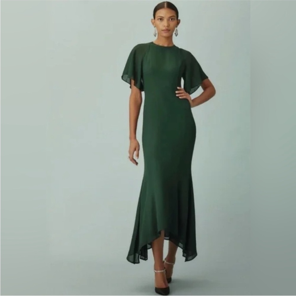 Carletta Dress Reformation Forest Green